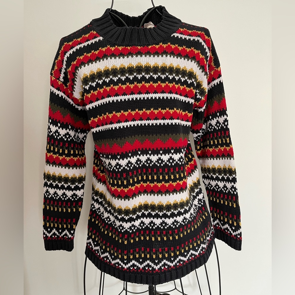Men’s Vintage Paris Sport Club knit sweater 100% cotton